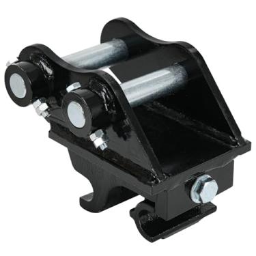 Imagem de Acoplador de engate rápido para mini escavadeira compatível com miniescavadeiras Typhon Machinery Equipment Conector de conexão rápida adequado para a maioria dos equipamentos pesados, não excedendo 3