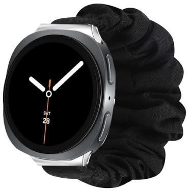 Imagem de Compatível com Galaxy Watch 8, pulseiras de substituição fofas femininas elásticas elásticas de tecido Lamshaw compatíveis com Galaxy Watch 8 de 40 mm, 44 mm, 46 mm clássico, smartwatch LTE ultra 47