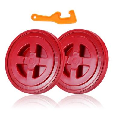 Imagem de Tampa de balde de 5 galões x 2 com abridor para armazenamento de tinta