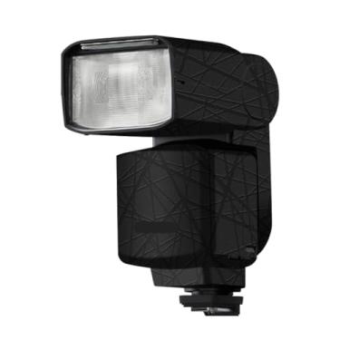 Imagem de HVL-F60RM2 Adesivo Flash de Câmera Anti-riscos Revestimento Película de Vinil para Sony HVL F60RM II Revestimento Protetor Decalque Skin HVL-F60RMII (Cruz Ultra Preto)