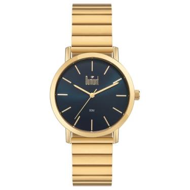 Imagem de Dumont Relógio Dumont Masculino Traveller Dourado - DU2035MPA/4A