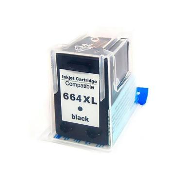Imagem de Cartucho de Tinta Preto Compatível com 664xl 664 para 1115 F5S21a 2136 F5S30a 3636 3836 4536 14ml 