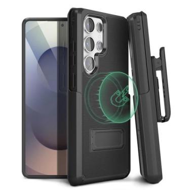 Imagem de Capa MOTIVE projetada para Samsung Galaxy S25 Ultra com clipe