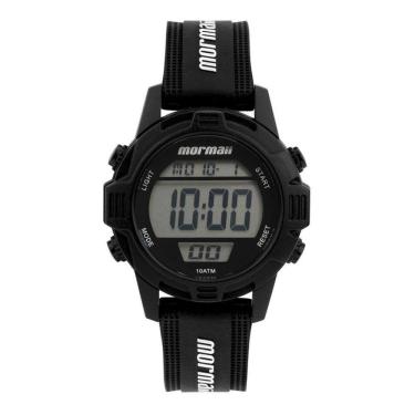 Imagem de Relógio Mormaii Masculino Ref: Mo13800b/8p Infantil Digital Black