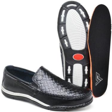 Imagem de Sapatenis Mocassim Masculino - Via Polo, Preto, 39