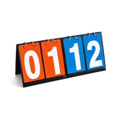 Imagem de Zcblcyj Scoreboard Score Keeper Score Flipper impermeável resistente a rasgos e durável para esportes de basquete tênis