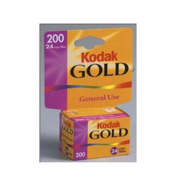 Imagem de Kodak Filme dourado 200 velocidade 24 exposição de 35 mm
