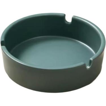 Imagem de Cinzeiro 10pcs Cinzeiro Colorido Para Hotel Café Home Restaurante Bar Imitação De Porcelana Cinzeiro De Plástico Cinzeiros Dentro De Casa, White, One Size