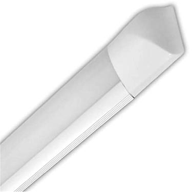 Imagem de Luminária Led18w Bivolt 6000k Wide Tube 60cm Branca Luz Branca