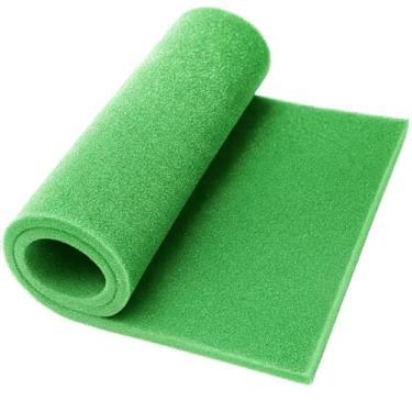 Imagem de Material de filtro de espuma lavável para filtro Uni BF-1 BF1, folha de filtro de ar de espuma de motocicleta 65-PPI, esponja pré-filtro cortada no tamanho para motores de cortador de grama ATV/UTV