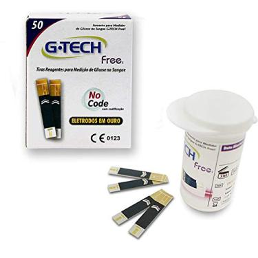 Imagem de Fita Tiras Para Medidor De Glicose G-Tech Free - 150 Unidades Tiras