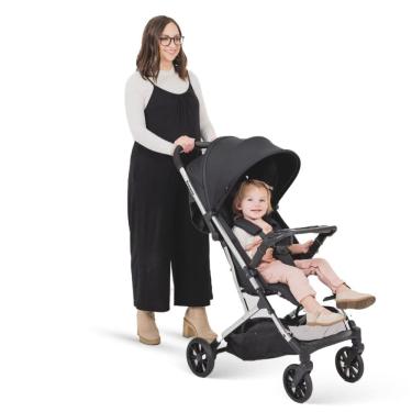 Imagem de Carrinho de Passeio para 1 Criança Multifuncional com Apoio para os Pés, até 24 kg, Joovy, Preto