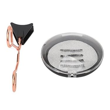 Imagem de Zhjvihx Aplicador de Cílios Magnéticos, 4 Peças de Cílios Magnéticos Reutilizáveis ​​para Maquiagem