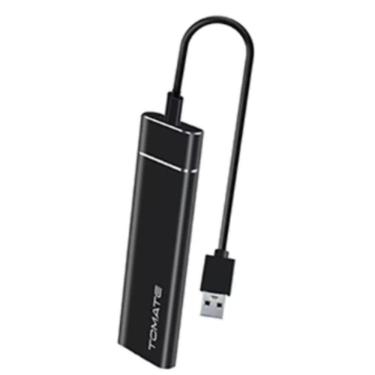 Imagem de Case SSD Adaptador M.2 Sata NVMe NV1 NV2 NV3 USB 3.1 Type-C 10Gb Tomate