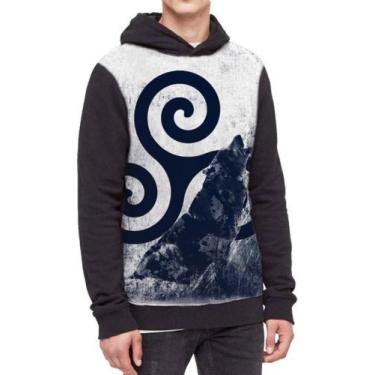 Imagem de Moletom Com Capuz Teen Wolf Ref:191 - smoke, Preto, GG