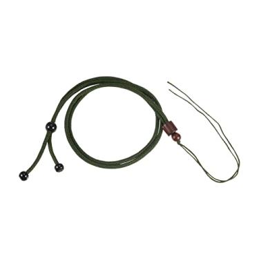 Imagem de Generic 10 cordas de jade, cordão de nylon, suporte vazio para colar, corda esmeralda, ajustável, pingente trançado, corda para colar, artesanato faça você mesmo, feito à mão, verde exército