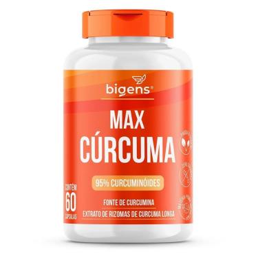 Imagem de Max Curcuma 95% Curcuminoides - 60 Cápsulas - Bigens-Masculino