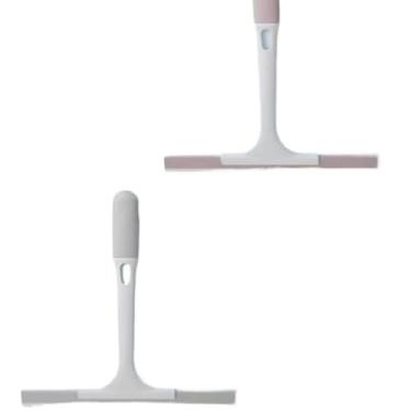 Imagem de Rodo Mágico 2 em 1 Vassoura Mágica Rodo Tira Pelo Limpa Vidro Silicone Secos e Molhados Uso Duplo Remove Pelo de Animal e Água (Cor aleatória cor)