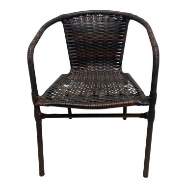 Imagem de Cadeira Ravena Poltrona Junco área Jardim Terraço Deck Cor:bonze