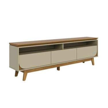 Imagem de Rack Bancada Selene Para Tv De 75 Polegadas - Madetec Cumaru Opala