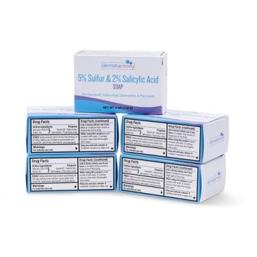 Imagem de Sabonete Dermaharmony Sulfur 5% Ácido Salicílico 2% 4x113g
