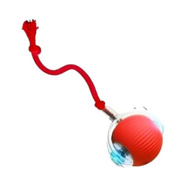 Imagem de Cat Ball – Brinquedo Interativo, Material Resistente, Pequeno Presente Para Gatos E CãEs(Vermelho)