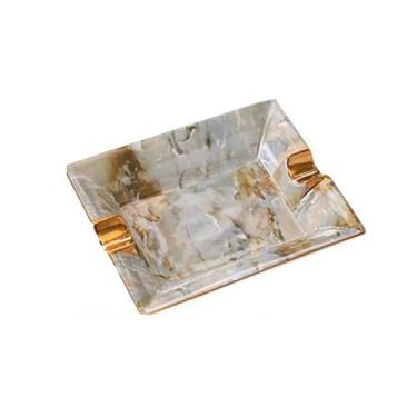 Imagem de Cinzeiro de cerâmica estilo europeu leve luxo simples moderno personalidade criativa tendência nórdica decoração de casa decoração moderna