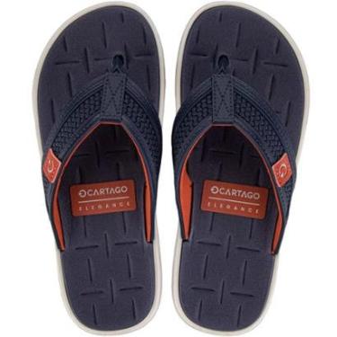 Imagem de Chinelo de Dedo Infantil Menino com Palmilha Conforto Cartago Malta V 12230-Masculino