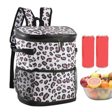 Imagem de Mochila térmica – Oxford isolamento à prova d'água – Mochila térmica de – para viagens, piquenique, acampamento, trabalho, golfe, praia, construção,