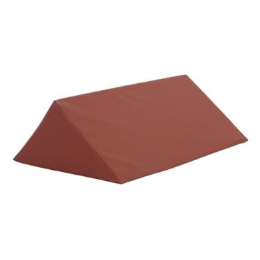 Imagem de Ysyqkn Travesseiro triangular para pernas, auxílio para virar, multiuso, macio e leve, presente, suporte para as pernas, travesseiro em cunha para cama, 50 Cm X 25 Cm X 20