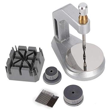 Imagem de Ferramenta de ajuste de pulseira de relógio de metal premium, máquina de remoção de ajuste para fabricantes de relógios, trabalhadores de reparo, durável, resistente, conjunto