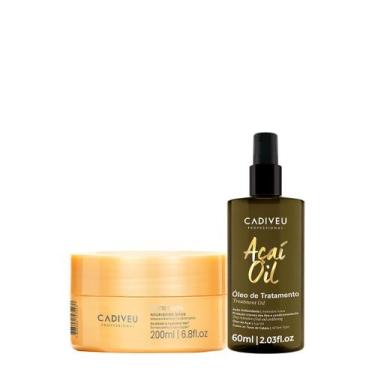 Imagem de Kit Cadiveu Professional Nutri Glow Máscara e Açaí Oil 60 (2 produtos)