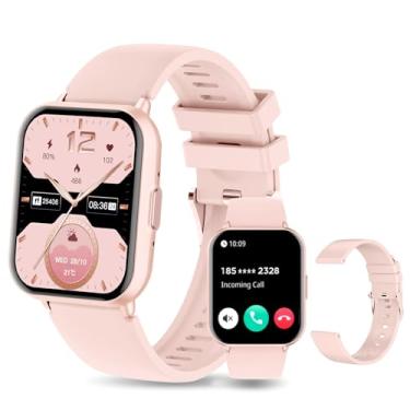 Imagem de PEJE Relogio Masculino,Tela HD de 1,83" Relógio Smartwatch com Alexa, Ai GPT, 123 Esportes,Frequência Cardíaca e Monitoramento do Sono,1 ATM à rova d'água, Compatível com Android iOS（Rosa）