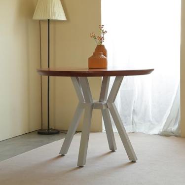 Imagem de sumatos Base de mesa de metal, pernas modernas de mesa de centro de 71 cm, pernas de mesa de jantar para copos, mármore e madeira, pernas de mesa resistentes, pernas de móveis para casa, cozinha,