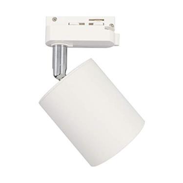 Imagem de LUMINARIA SPOT AR111 PARA TRILHO BASE GU10 CORPO ALUMINIO BRANCO