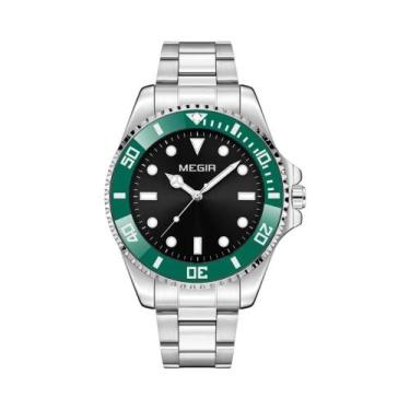 Imagem de Relógio De Pulso Masculino De Luxo À Prova d'Água Com Luz, Relógio De 