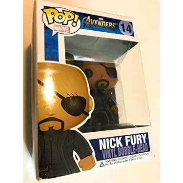 Imagem de Funko Pop Marvel (Bobble): Avengers - Nick Fury