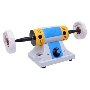 Imagem de Fenteer Polidora de, esmerilhadeira de silenciosa, máquina de polir joias, para metal e vidro.