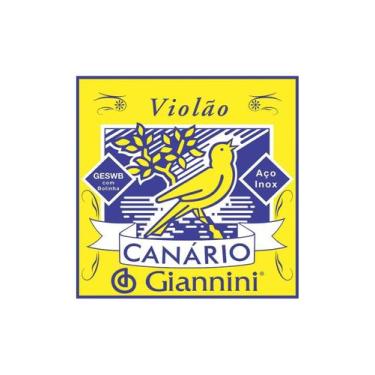 Imagem de Corda Aço Giannini Canário 2ª Violão Bolinha