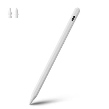 Imagem de Caneta Stylus para iPad, Apple Pencil 2ª geração com carregamento magnético sem fio para iPad Air 5ª 4ª geração, iPad Pro 12,9 e 11 polegadas, iPad Mini 6ª, sensibilidade de inclinação e iPencil de