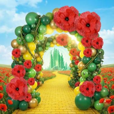 Imagem de Norme 3 peças de flores gigantes para decoração de 30, 40, 50 cm, pétalas de papoula grandes, flores gigantes, papoula vermelha grande para casamento, decoração de casa, aniversário, dia dos namorados