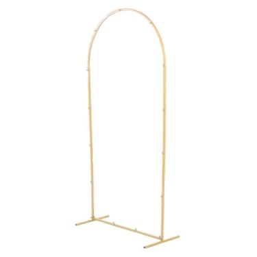 Imagem de Fockety Suporte para Arcos de Casamento, Estrutura de Ferro com Base em Barra Transversal para Decoração Casamento, Aniversário, Cabine Fotos e Cerimônias, 3 Tamanhos: 1,8m, 2m e 2,2m