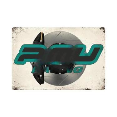 Imagem de Placa De Metal Vintage De Peças De Carro Para Decoração De Parede De G