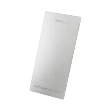 Imagem de Pedra De Afiar Diamantada Com Base Antiderrapante Para Facas De Cozinh