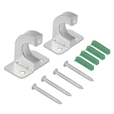 Imagem de LiebeWH Suporte para Tubo de Mangueira, Cabide de Parede de Metal Galvanizado para Mangueiras, Design que Economiza Espaço para Uso Em Jardim