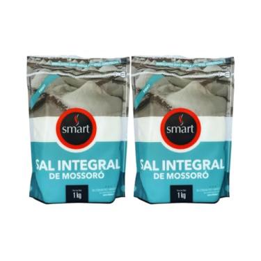 Imagem de Kit com 2 Pouchs de Sal Integral de Mossoró Fino de 1kg cada - Smart