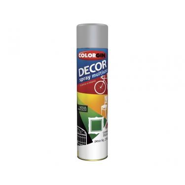 Imagem de Tinta Spray Colorgin Decor Cinza (Nr23-Onu 1950) c/6pcs