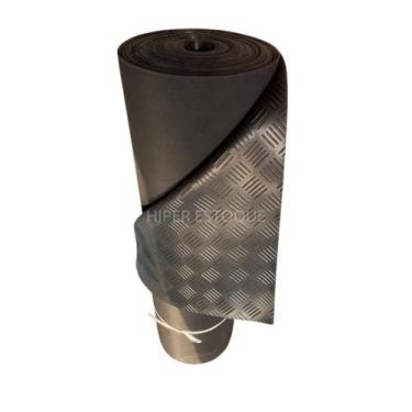 Imagem de Lençol Borracha Antiderrapante Xadrez 3mm Elite - Elite / Menco