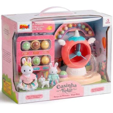 Imagem de Casinha Feliz Parque de Diversões Bingo Doce Zoop TOYS ZP01359