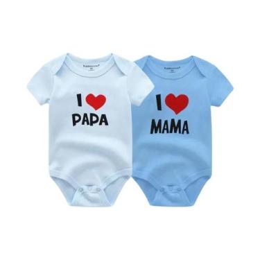 Imagem de Conjunto De Bodies Para Bebês Recém-Nascidos, 100% Algodão, Quatro Est